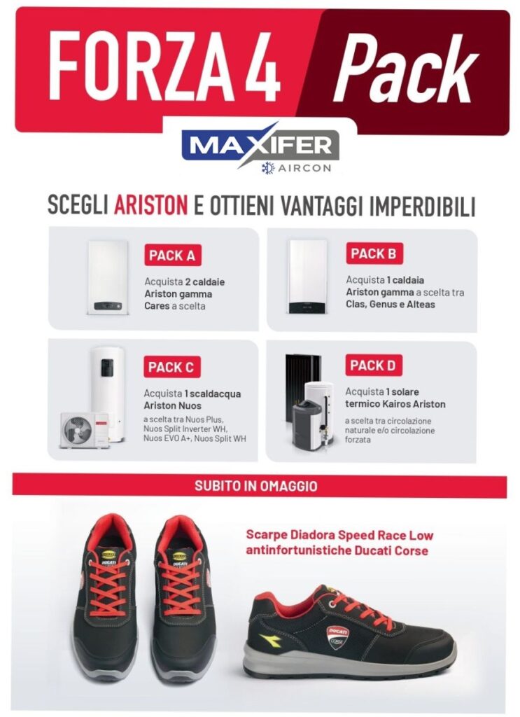 Scegli Ariston ed ottieni Vantaggi Imperdibili