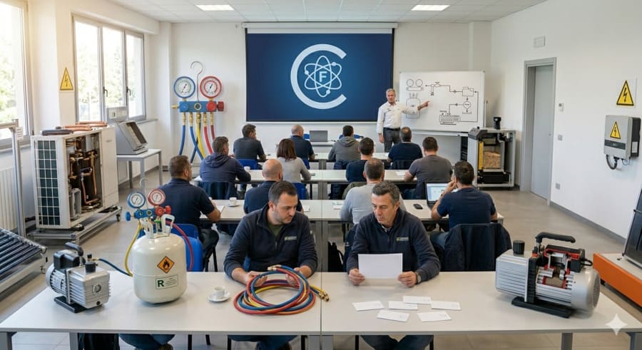 Patentino Certificazione F-GAS