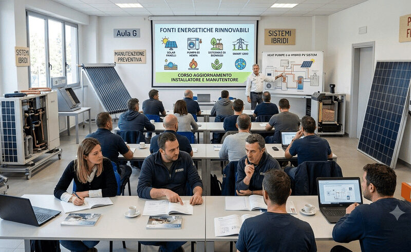Corso per fonti rinnovabili Napoli da Maxifer srl