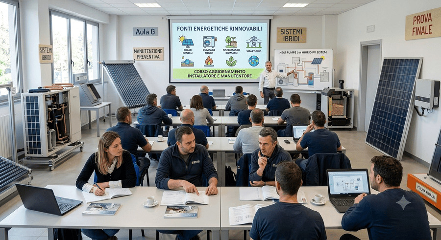 Corso per fonti rinnovabili Napoli da Maxifer srl
